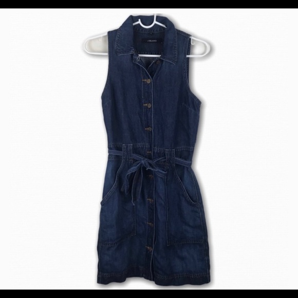 J Brand Button Down Jean Dress - Picture 2 of 5